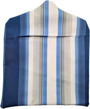 Woolacombe Sky Blue Stripe Outdoor Water Repellent Wipe Clean Peg Bag