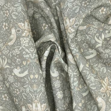 Outdoor William Morris Strawberry Thief Natural Water Repellent Fabric