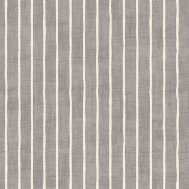 Smoke Grey and White Stripes 20 Metre Roll Oilcloth Tablecloth