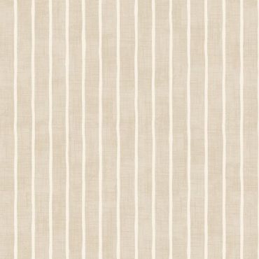 Taupe and White Stripes 20 Metre Roll Oilcloth Tablecloth