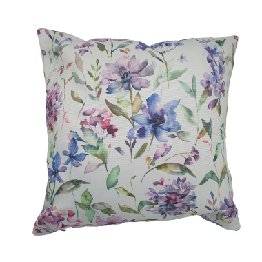 Giardino Heather Floral Outdoor Water Repellent Wipe Clean Cushion Cover