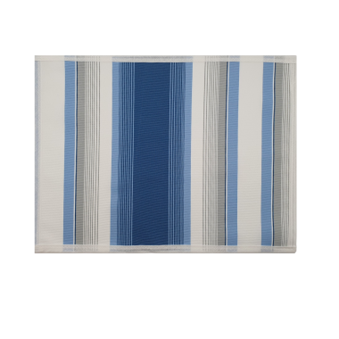 Woolacombe Sky Blue Stripes Water Repellent Set of 4/6 or 8 Placemats