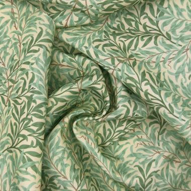 Outdoor William Morris Willow Bough Sage Green Water Repellent Fabric