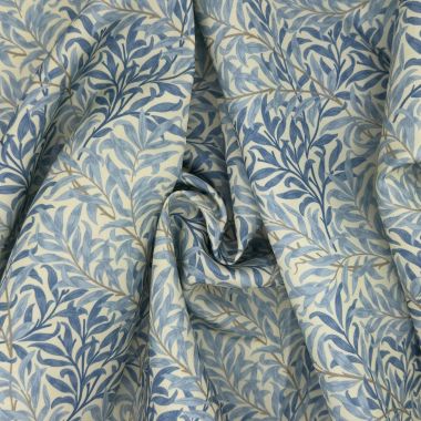 Outdoor William Morris Willow Bough Sea Breeze Water Repellent Fabric