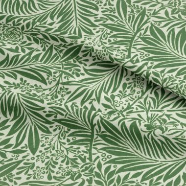  Crafting Quilting 100% Cotton Fabric William Morris Larkspur Green