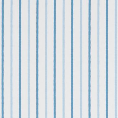 Red and White Stripe Cotton Fabric