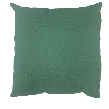 Plain Emerald Green Water Repellent Fabric Outdoor Cushion Cover