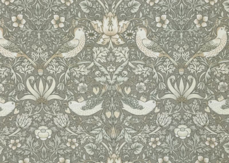 William Morris Strawberry Thief Natural Outdoor Collection