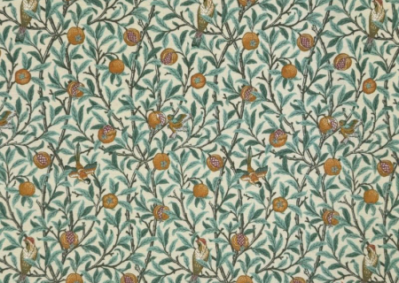 William Morris Birds and Pomegranate Kingfisher Outdoor Collection